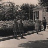 Краснодар. Первомайский сквер, вид в сторону ул. Красной, 1960 год
