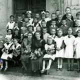 Краснодар. Начальная школа № 14, 1 "Б" класс, 1954 год.