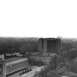 Краснодар. Перекресток улиц Красной и Клары Цеткин, вид на юго-восток. 1977 год