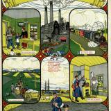 Краснодар. Плакат "Станичник дай хлеба рабочему". 1920 год