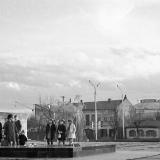 Краснодар. Площадь памяти Героев. Вид на улицу Северную, 1971 год.