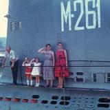 Краснодар. Подводная лодка М-261 на Затоне, 1987 год