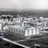 Краснодар. Вид на Гидрострой со стороны перекрестка ул. Автолюбителей/Невкипелого, 1978 год