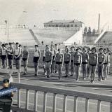 Краснодар. Ученики школы № 30 на Стадионе "Кубань", 1965 год