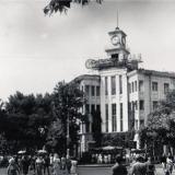 Краснодар. Угол улиц Красной и Мира, вид на юг. 1987 год