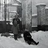 Краснодар. Зима на ул.Гудимы, 1971 год