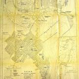 Карта  План города Новороссийска с окрестностями  М.Н.Назаренко 1896 г. изданный в типографии А.А. Тиль.