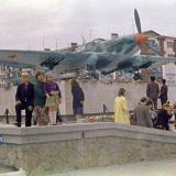 Новороссийск. Памятник самолету ИЛ-2, 1978 год