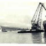 Новороссийск. Морской торговый порт, 1966 год