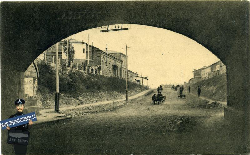 Армавир старые фото Армавир № 3. Вид на город от жел. дор. моста, 1914 год