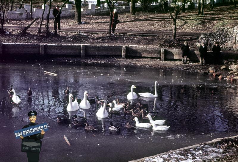 Краснодар. Городской сад, зима 1972/1973 года