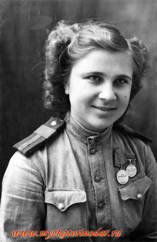 Краснодар. Зубова Мария Фёдоровна. 15 апреля 1944 г.